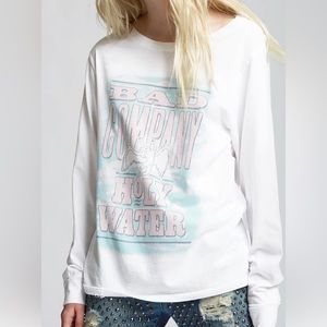 Bad Company Holy Water Long Sleeve Tee Size Extra Small NWOT